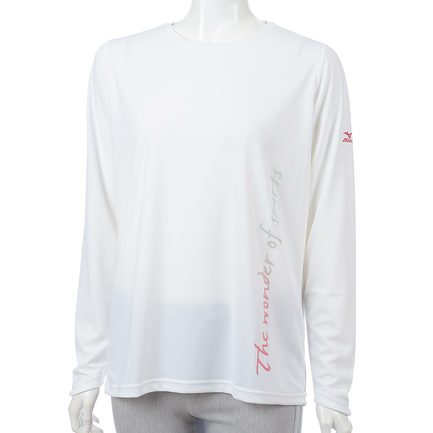 MIZUNO 婦人ソーラーカット長袖Tシャツ - 画像1
