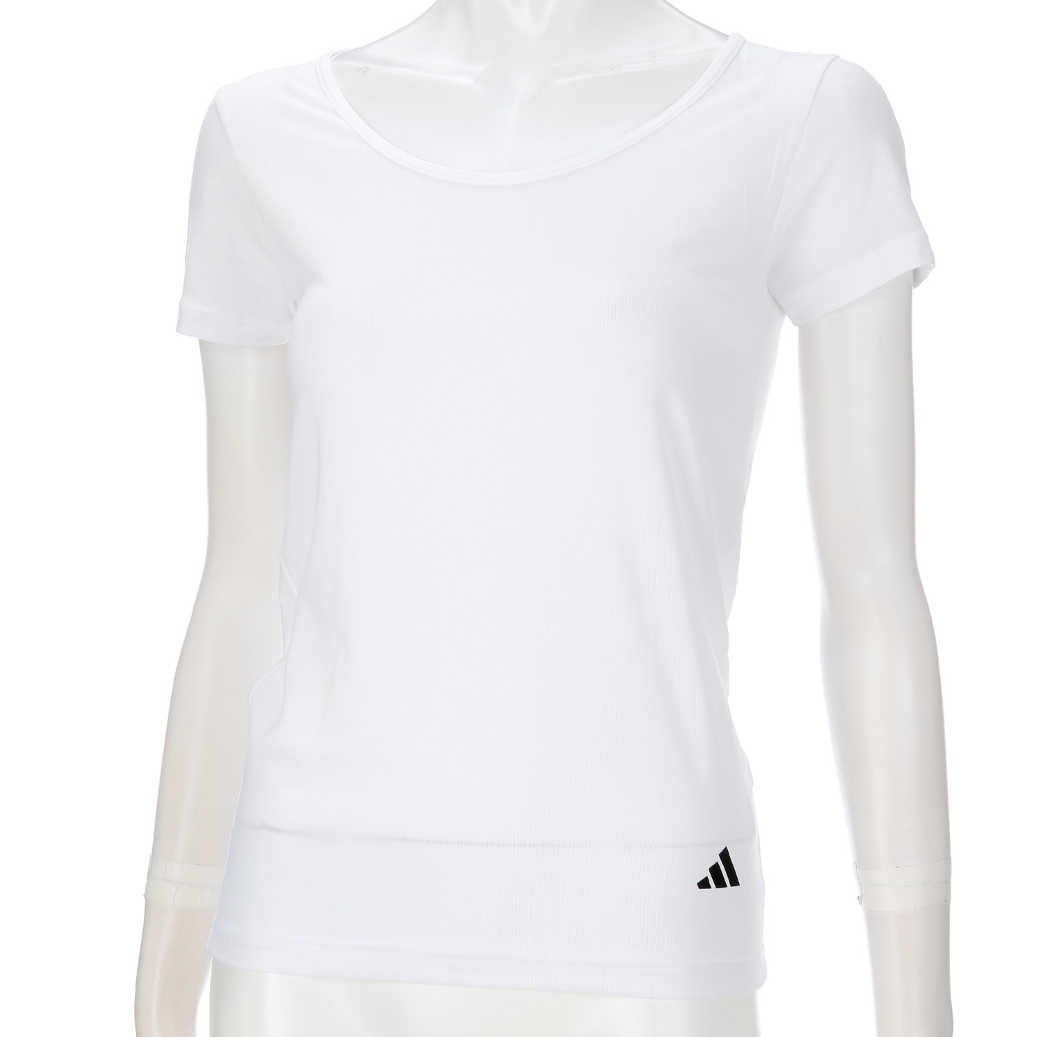 アディダス 婦人2分袖インナー - 画像1