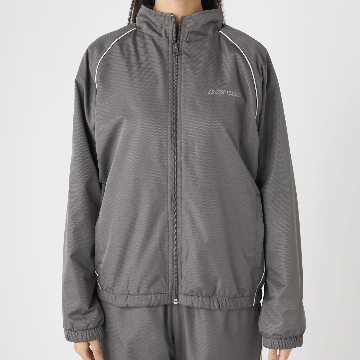 Kappa 婦人裏フリースウィンドウジップジャケット - 画像2
