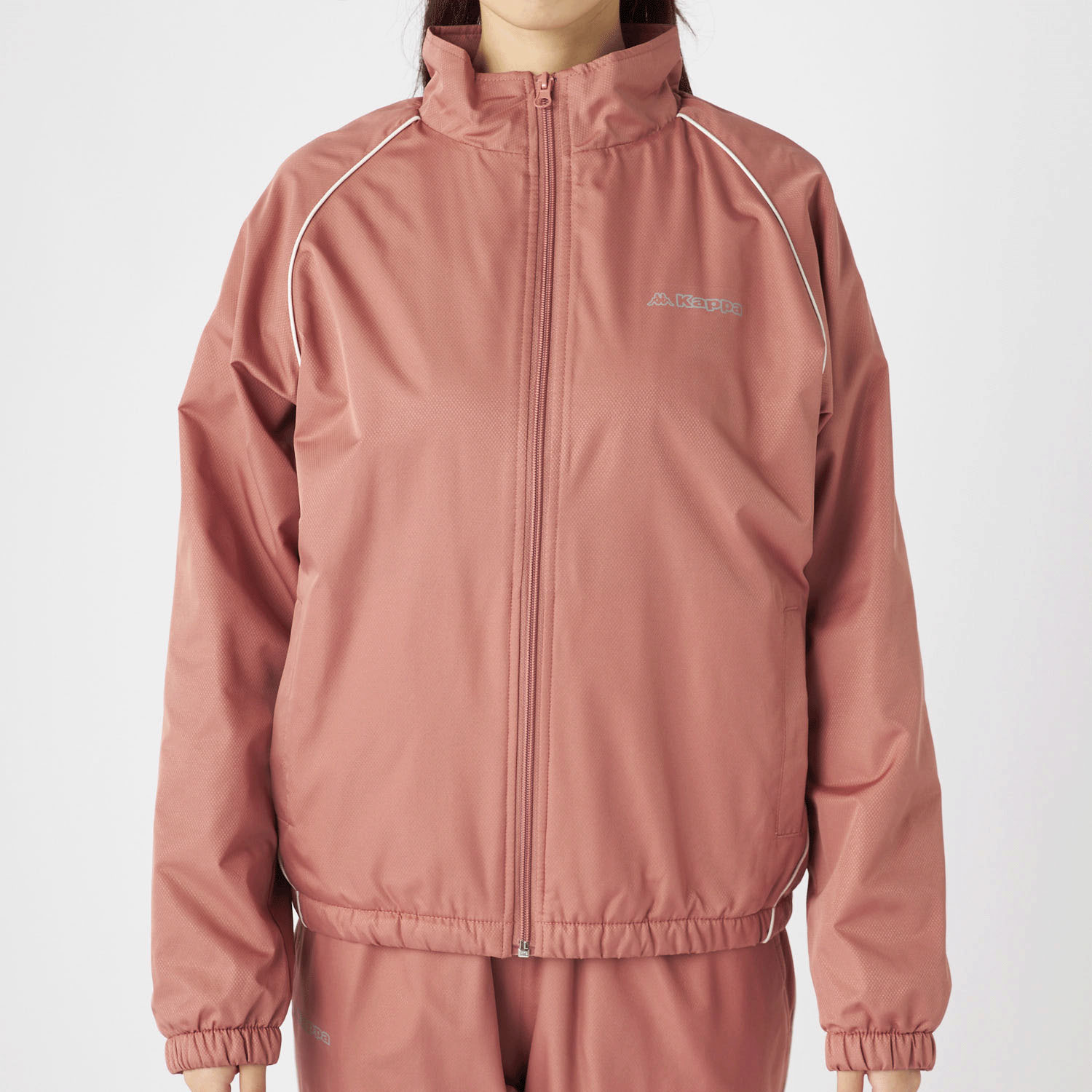 Kappa 婦人裏フリースウィンドウジップジャケット - 画像12