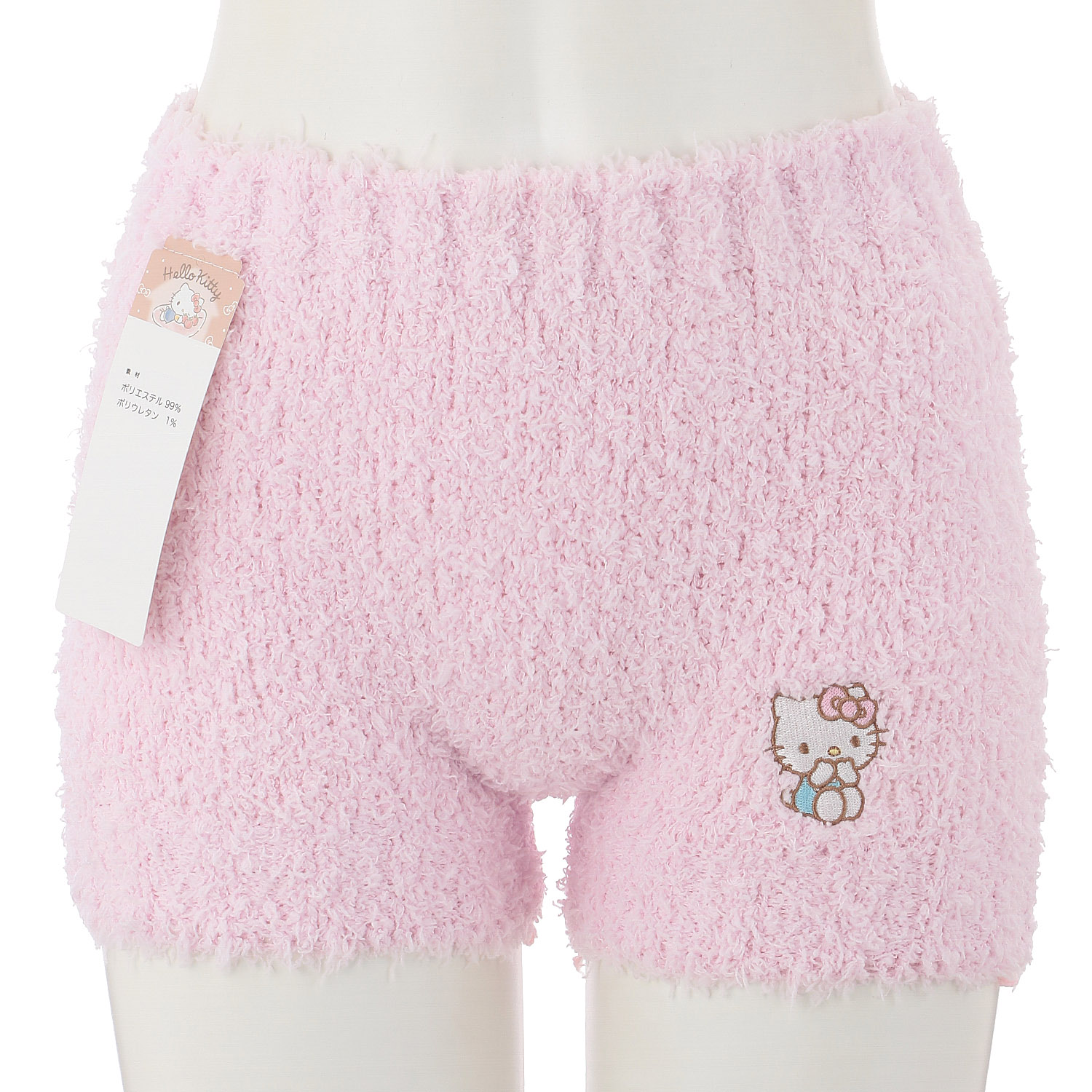 ふわふわインナー キティ 一分丈ボトム - 画像1