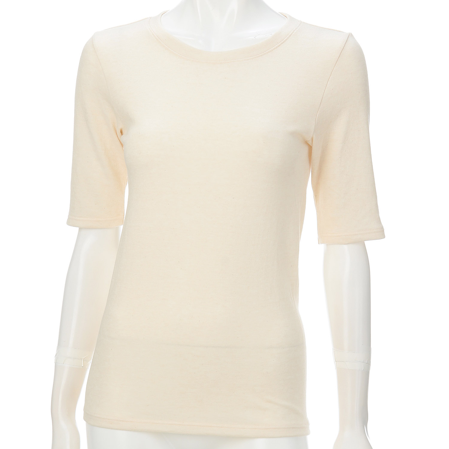 肌ごころby FOODtextile 5分袖LL