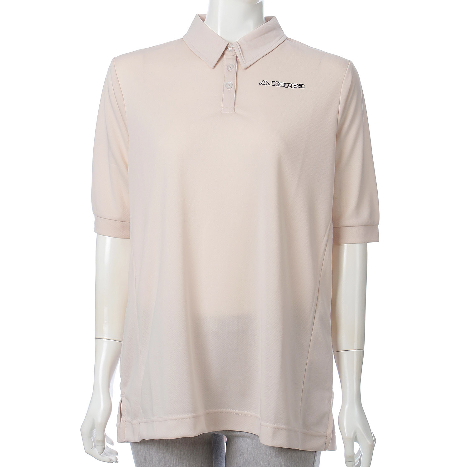 Kappa 5分袖ポロワンピース