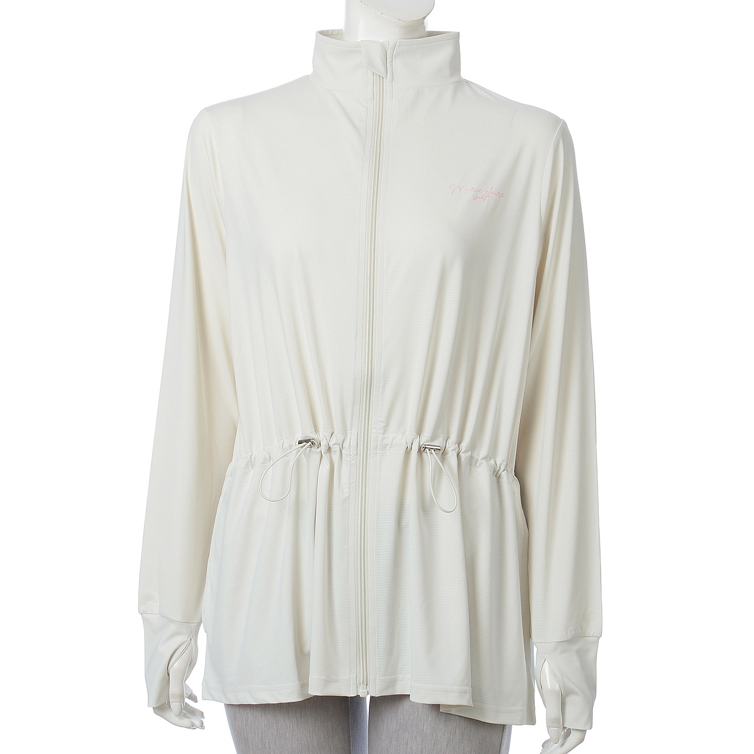 マリクレールウエスト切り替えUVパーカー