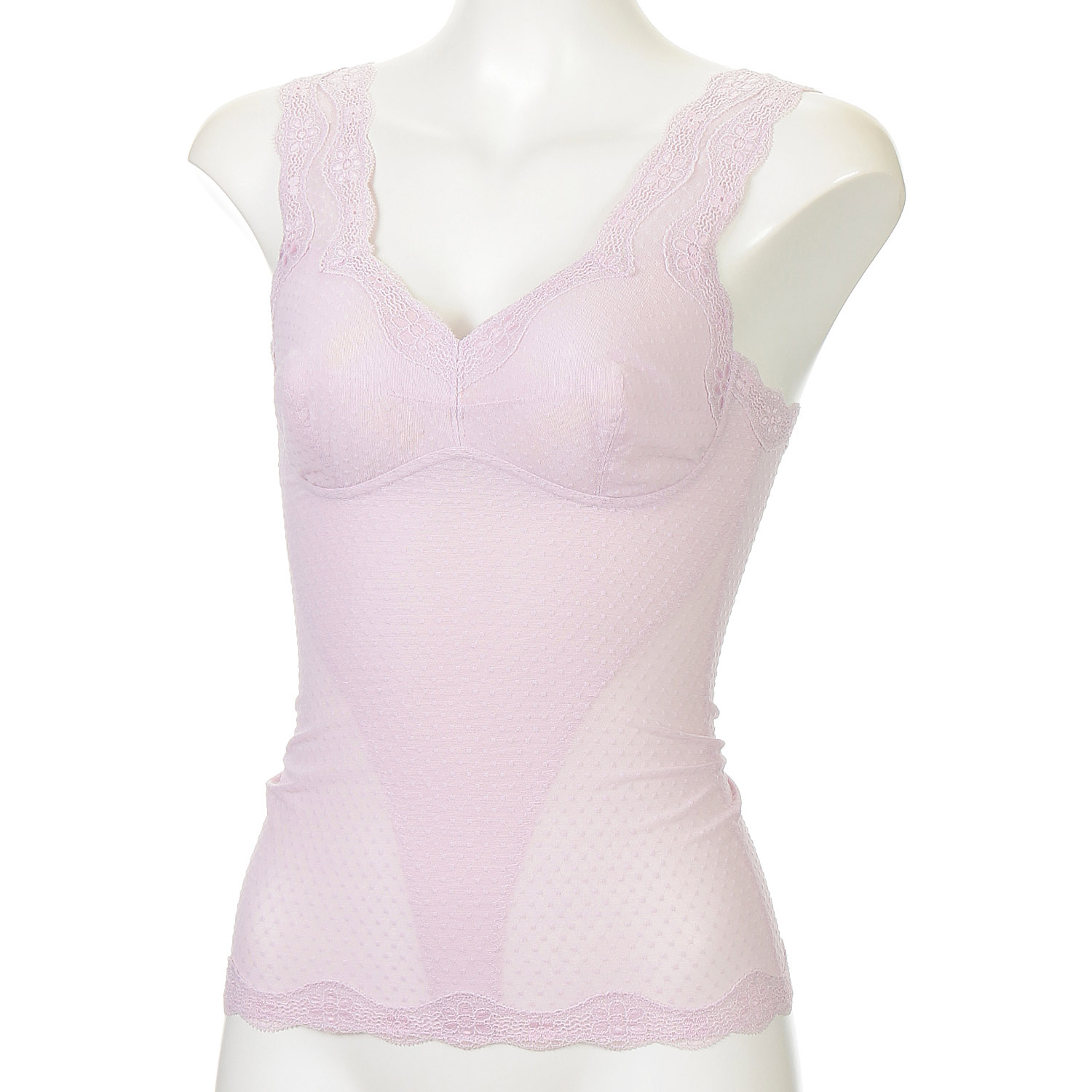 ソフトスタイレット ボディシェイパー ペールラベンダーL - 画像1