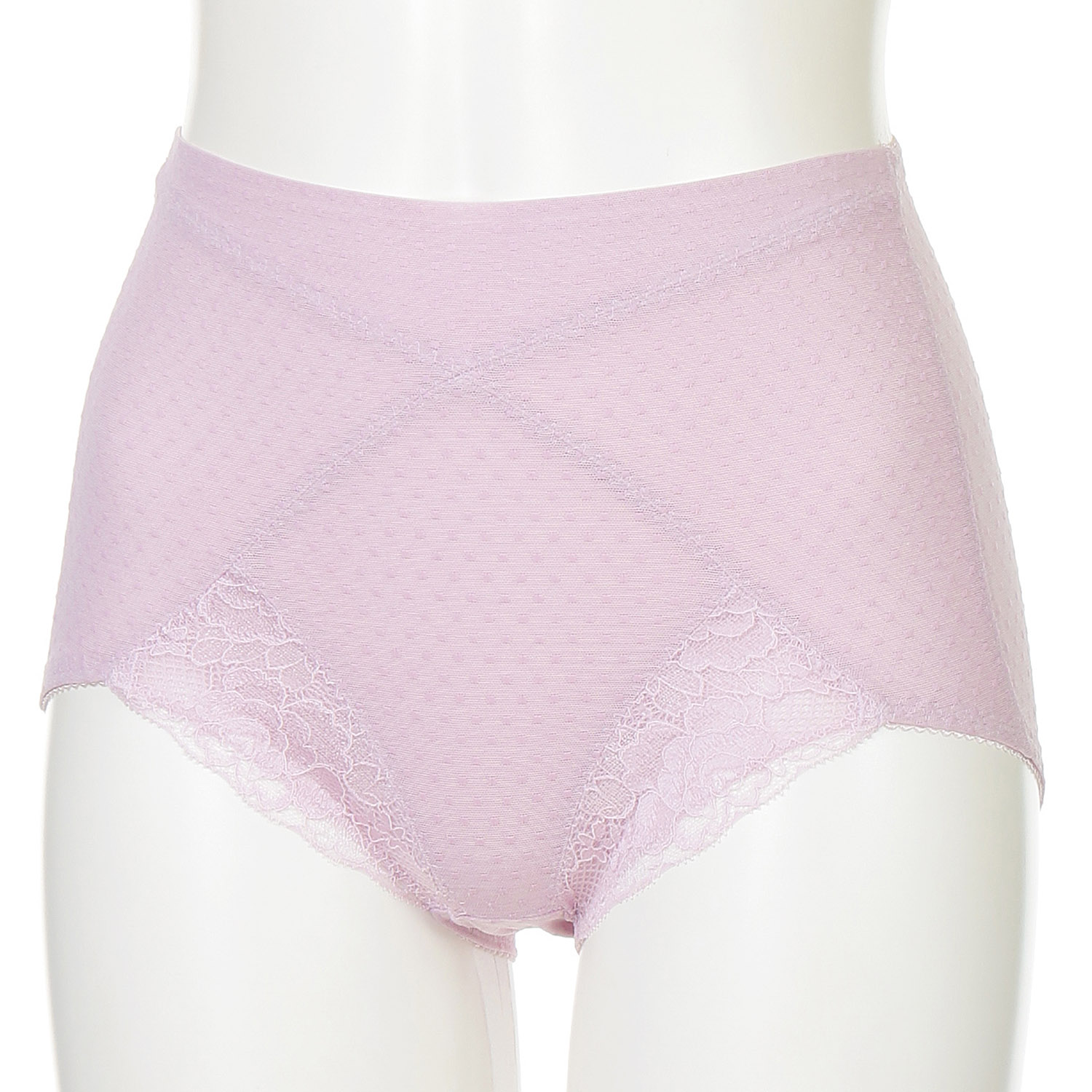 ソフトスタイレット ショートガードル  ペールラベンダー M - 画像1