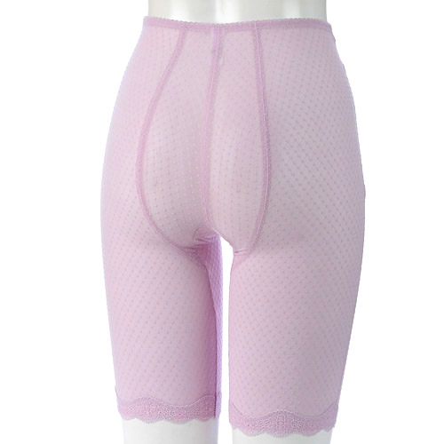 ソフトスタイレット ロングガードル ペールラベンダー M - 画像4