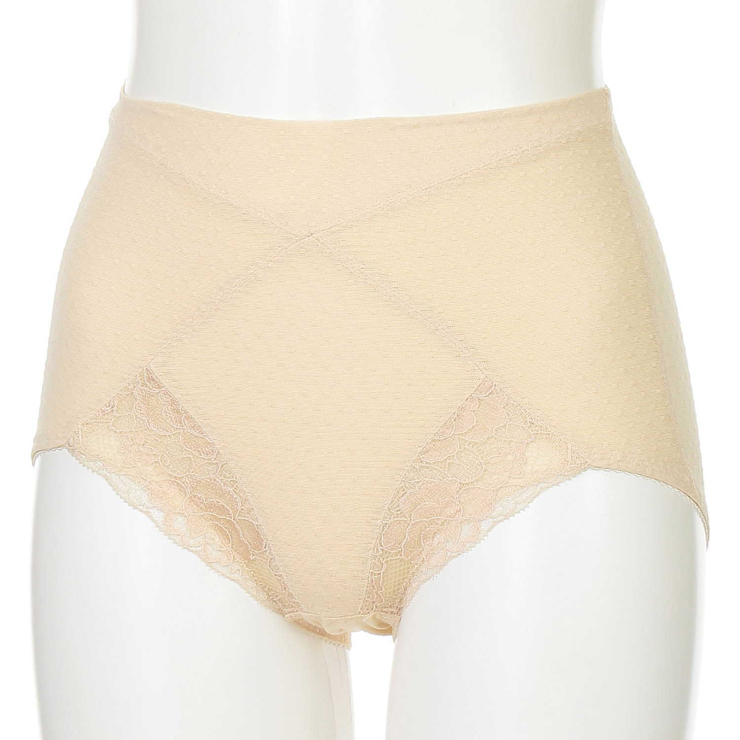 ソフトスタイレット ショートガードル ベージュ LL - 画像1