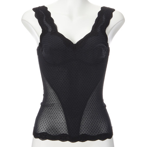 ソフトスタイレット ボディシェイパー 黒 LL - 画像1