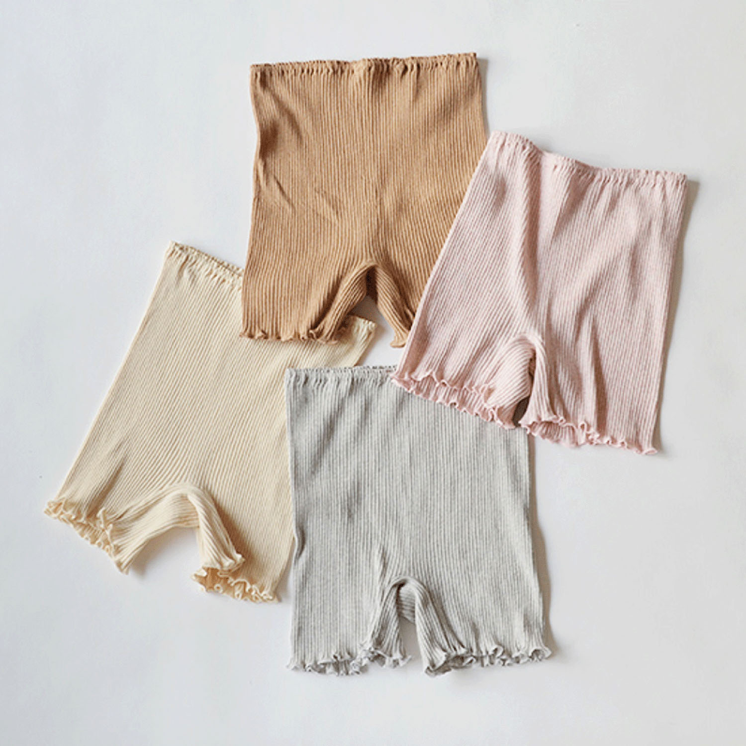 天衣無縫 リブショーツ1分丈 - 画像1