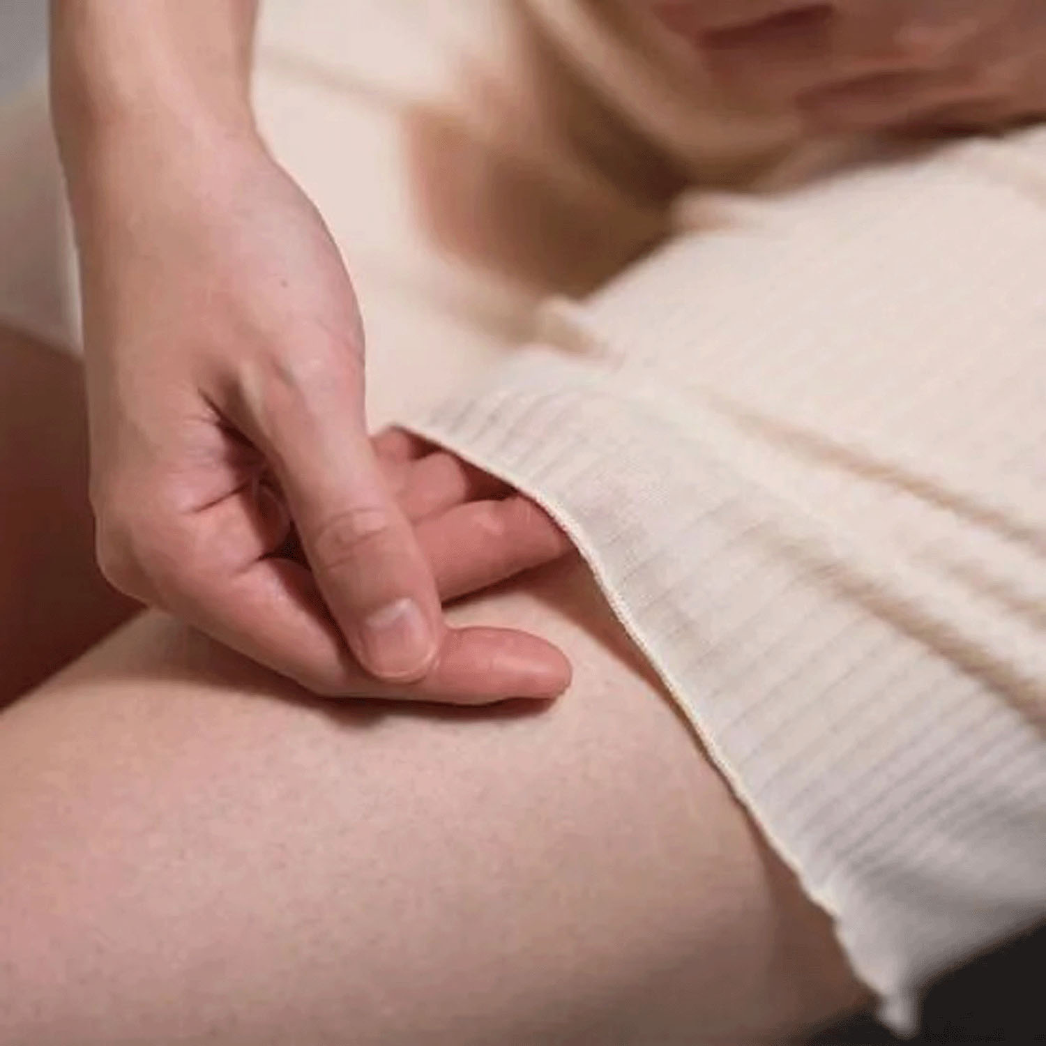 天衣無縫 リブ3分丈ショーツ - 画像2