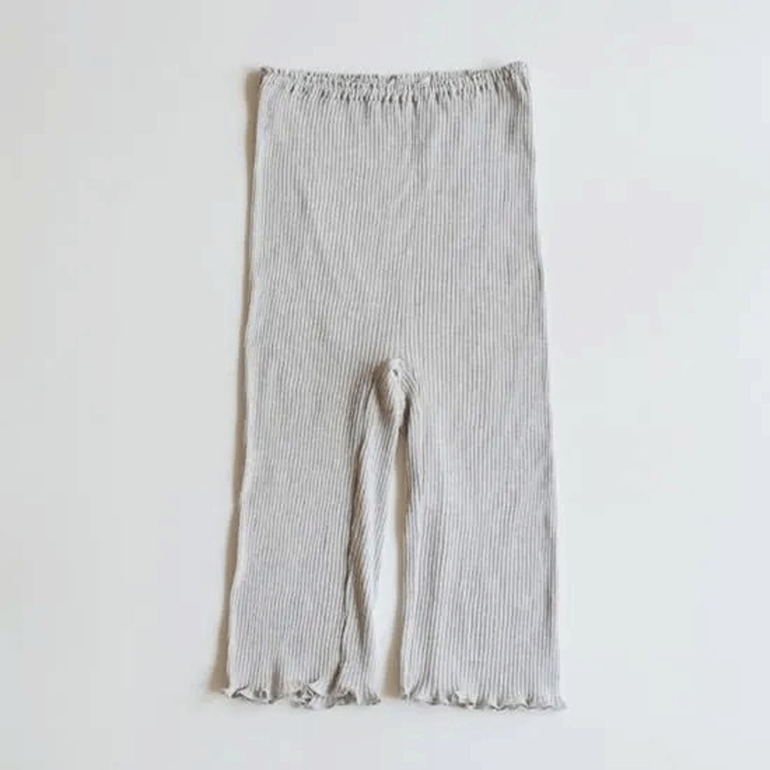 天衣無縫 リブ5分丈パンツ