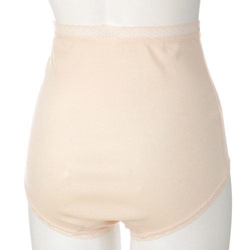 NEW リプセコットンハイウエストショーツ ベージュ LL - 画像2