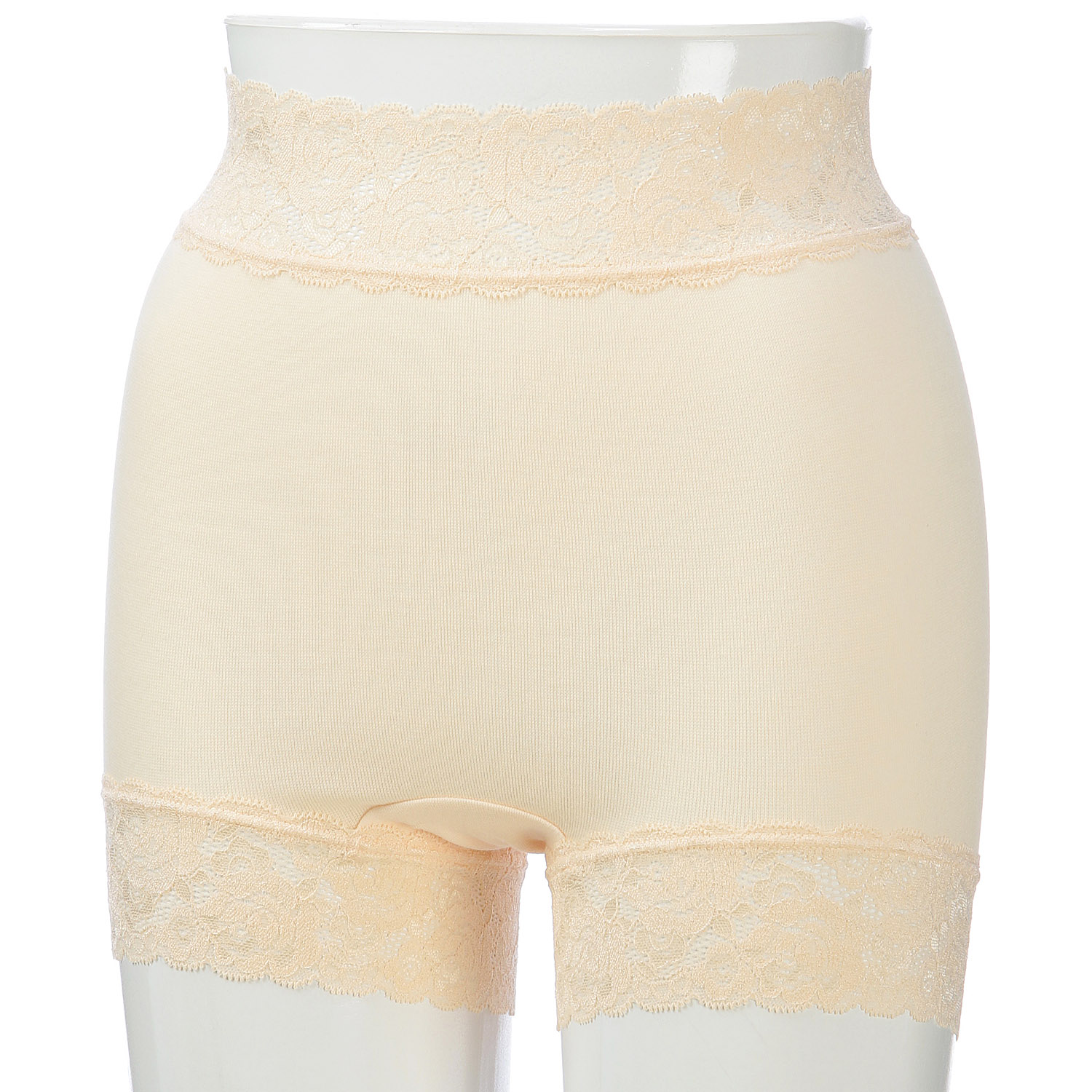 やわらかレースショーツ・一分丈ML ジョワイユ - 画像1
