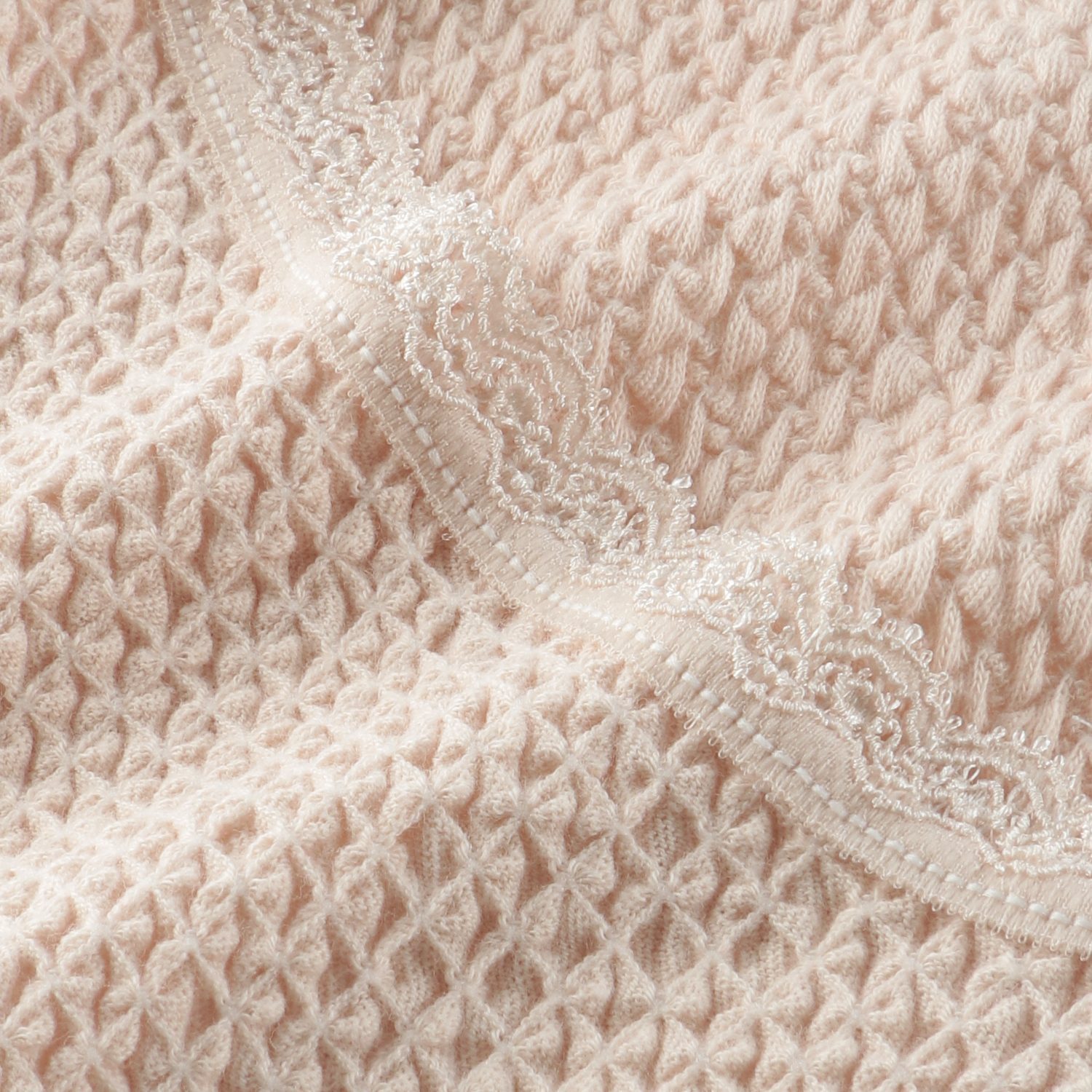 八分袖インナー M ライトモカ  エトワール841 - 画像3