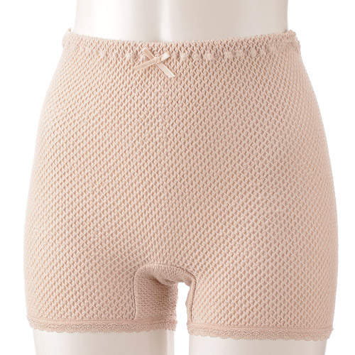 1分丈ショーツ ライトモカ LL エトワール841 - 画像1