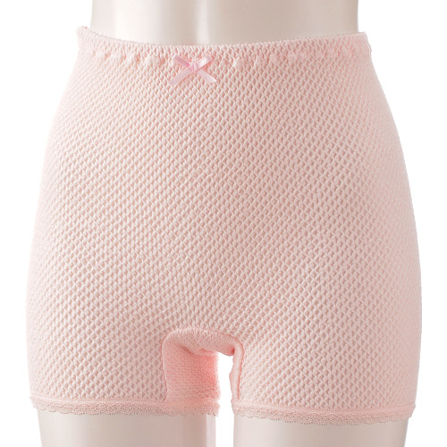 1分丈ショーツ ピンクLL エトワール841 - 画像1