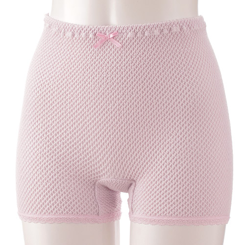 エトワール841 1分丈ショーツ パープル L