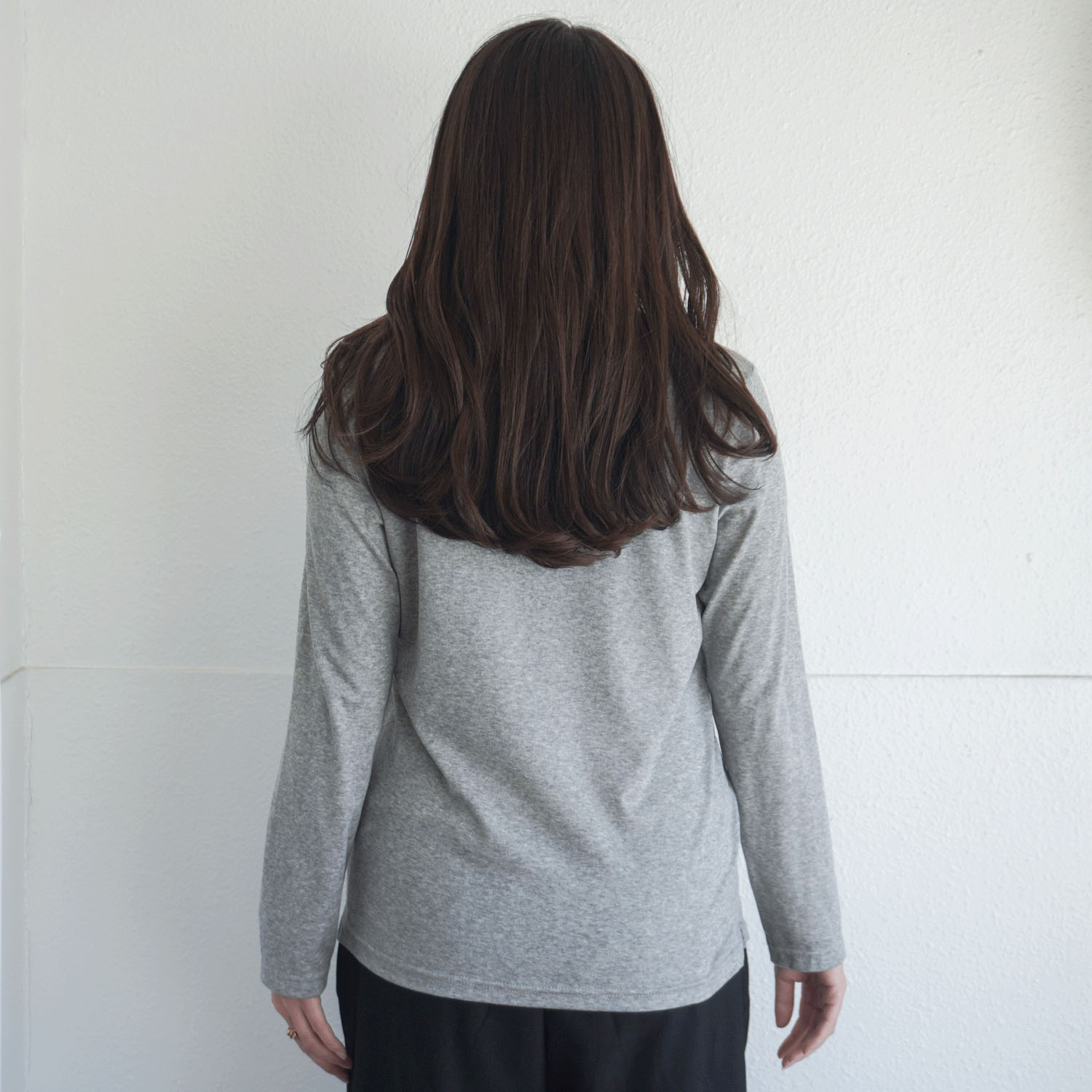 【Insta Live】ハーフミラノリブクルーネックカットソー - 画像14