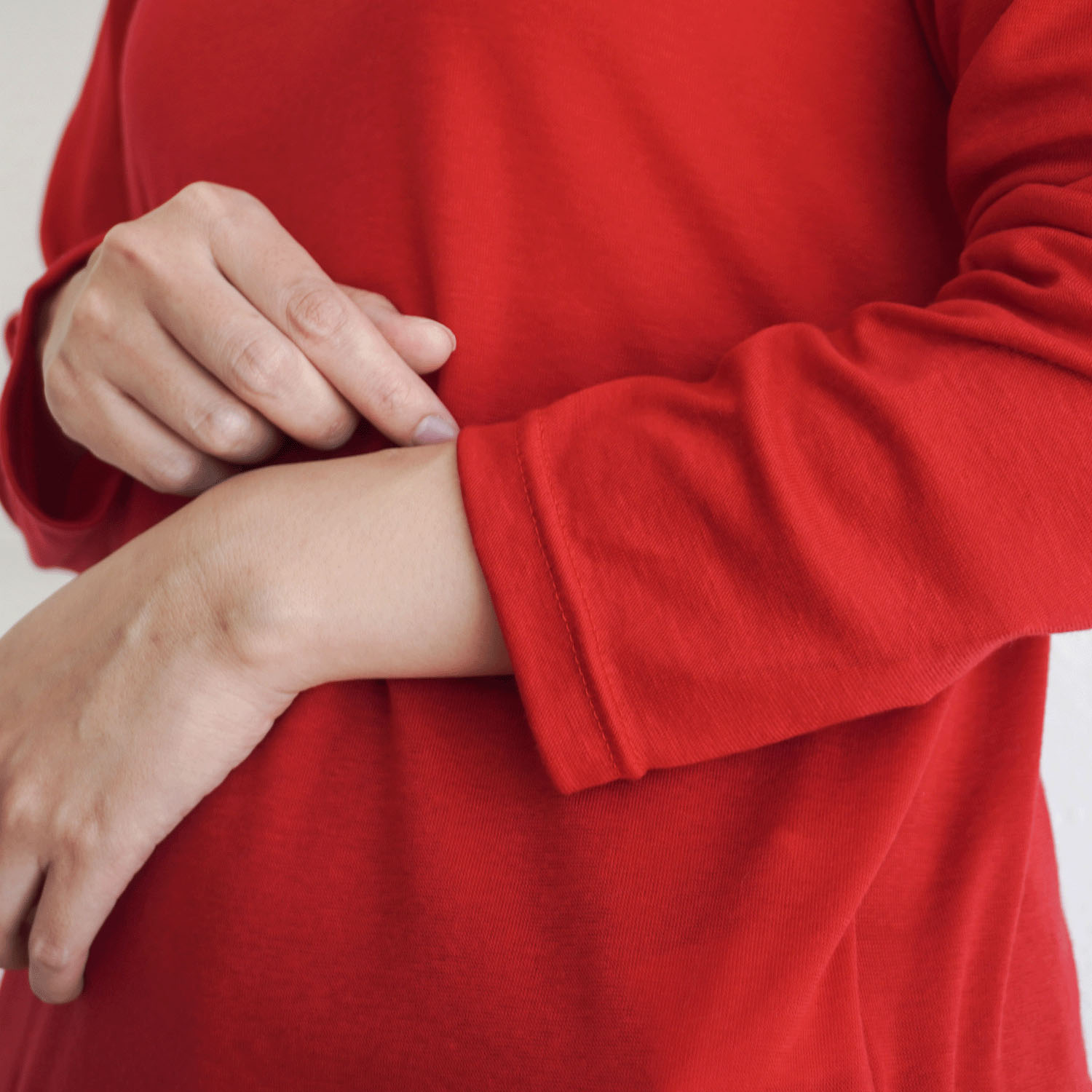 【Insta Live】ハーフミラノリブクルーネックカットソー - 画像36