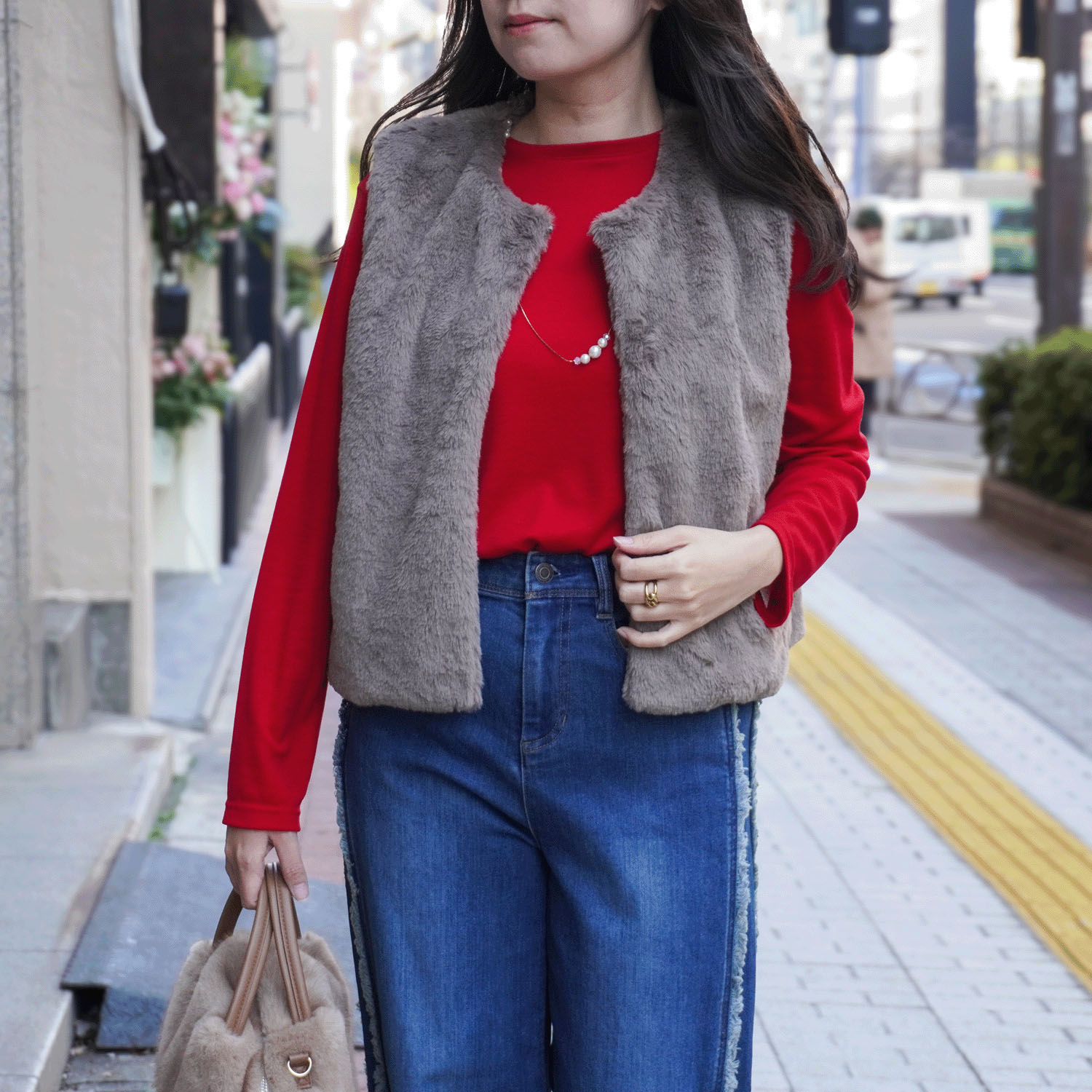 【Insta Live】ハーフミラノリブクルーネックカットソー - 画像39