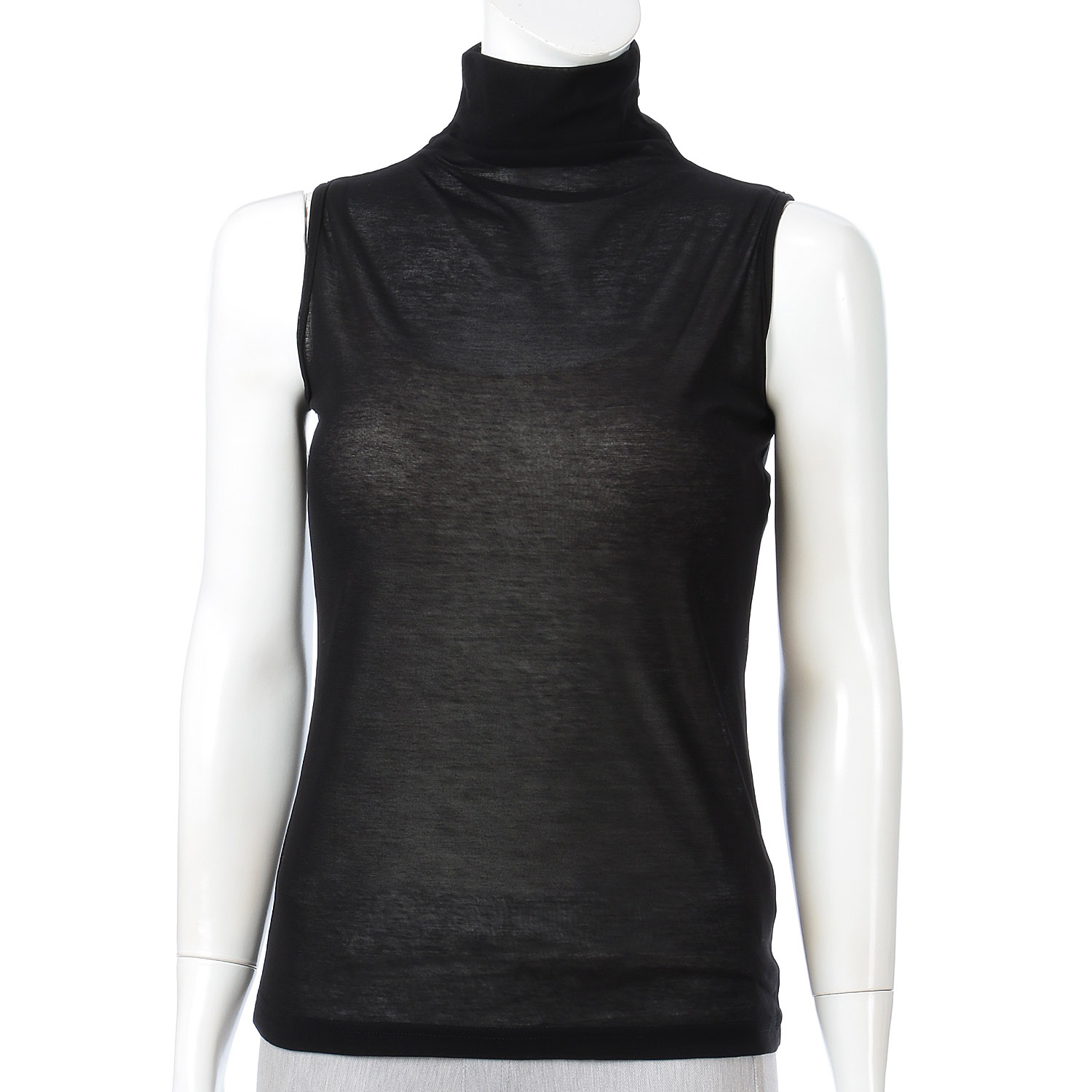 スーパーソフトボトルネックノースリーブカットソー - 画像6