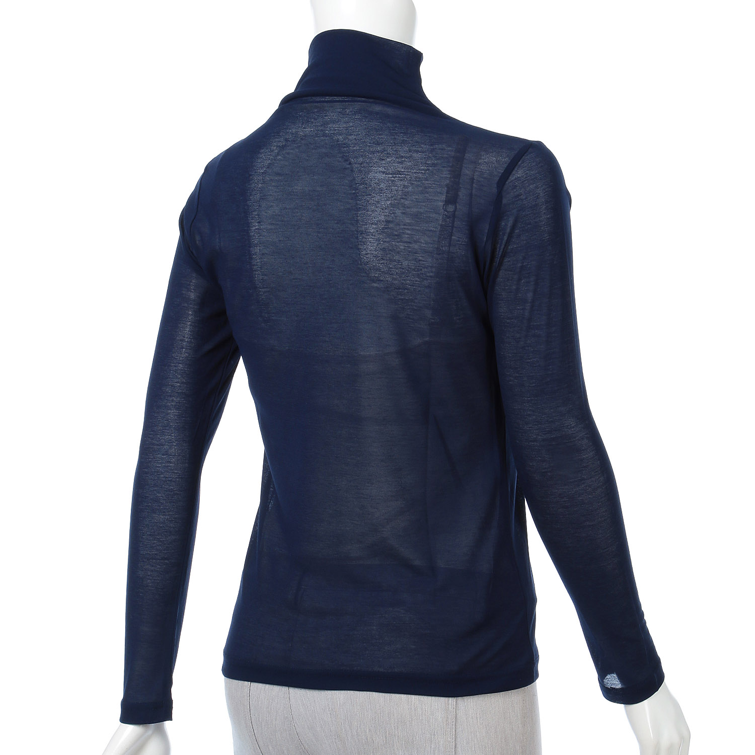 スーパーソフトボトルネック長袖カットソー - 画像8