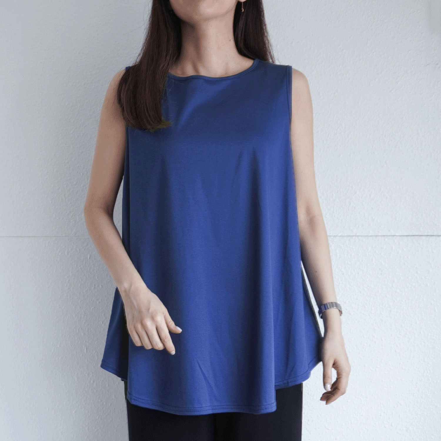 【Insta Live】ナノシアドレープノースリーブカットソー - 画像29