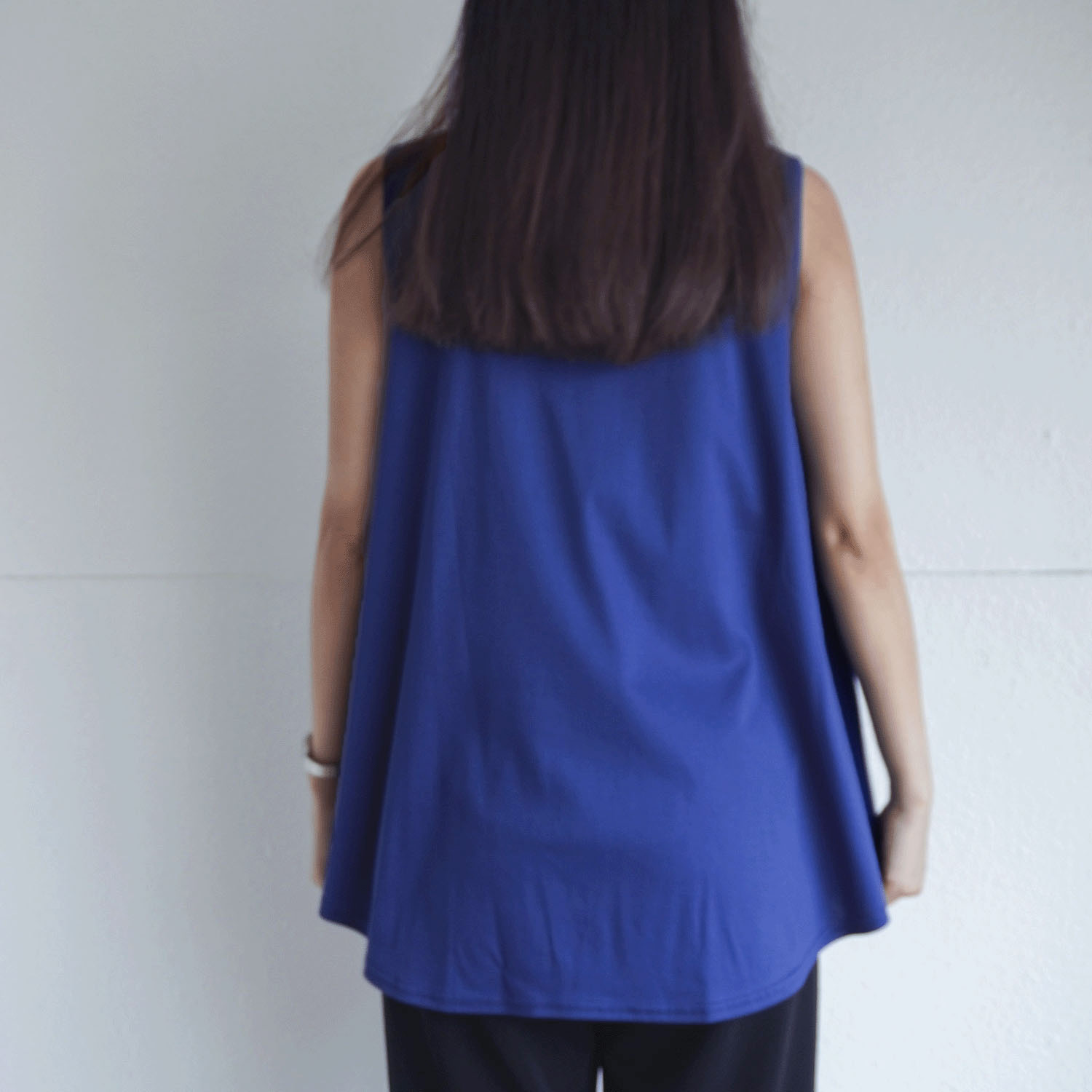 【Insta Live】ナノシアドレープノースリーブカットソー - 画像31