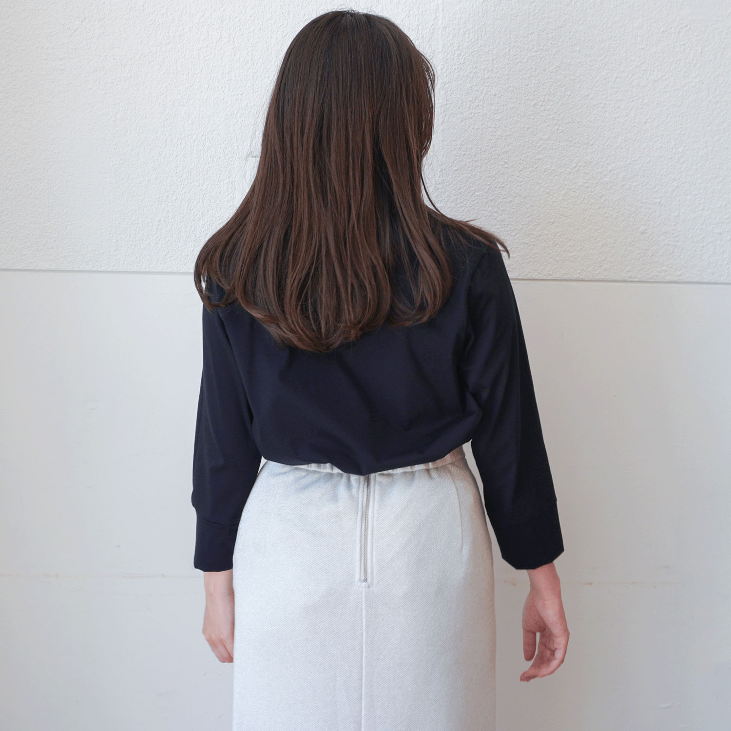 プリマシャインドレープ8分袖チュニック - 画像42