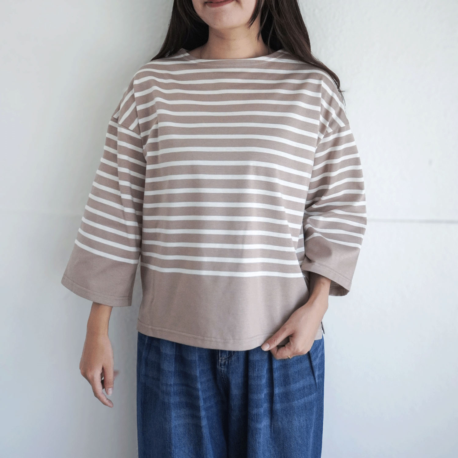 【Insta Live】パネルボーダープルオーバー - 画像1