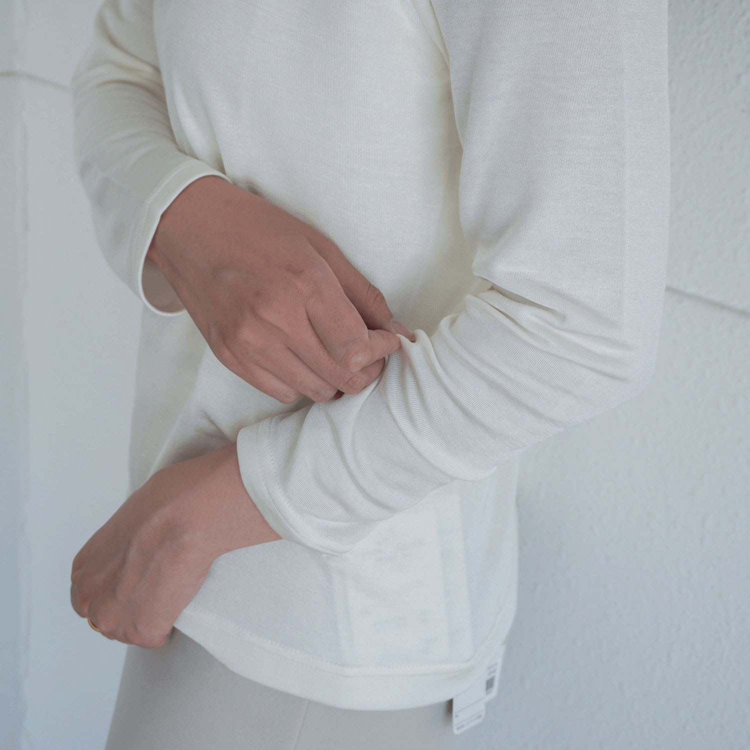 ジョワイユ裏綿丸首Tシャツ M・Lサイズ - 画像8