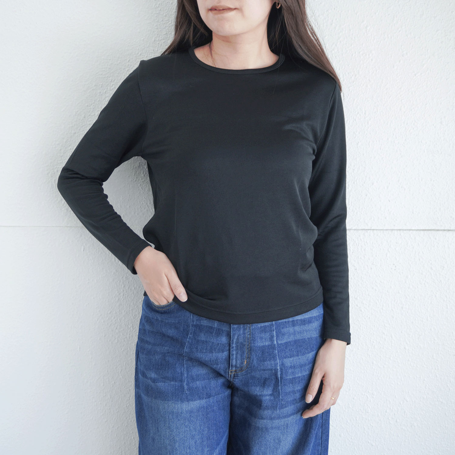 ジョワイユ裏綿丸首Tシャツ  LL - 画像12