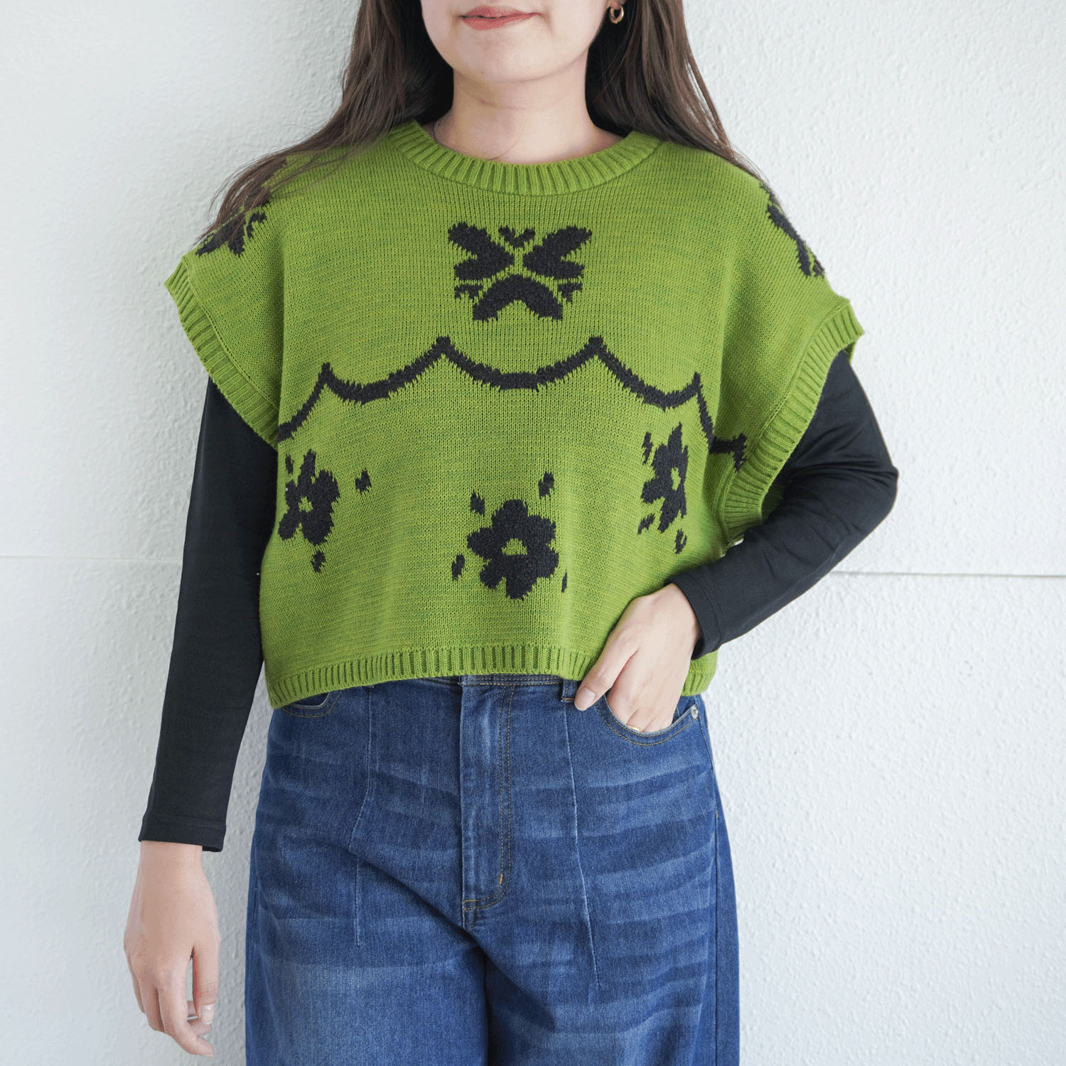 ジョワイユ裏綿丸首Tシャツ  LL - 画像17