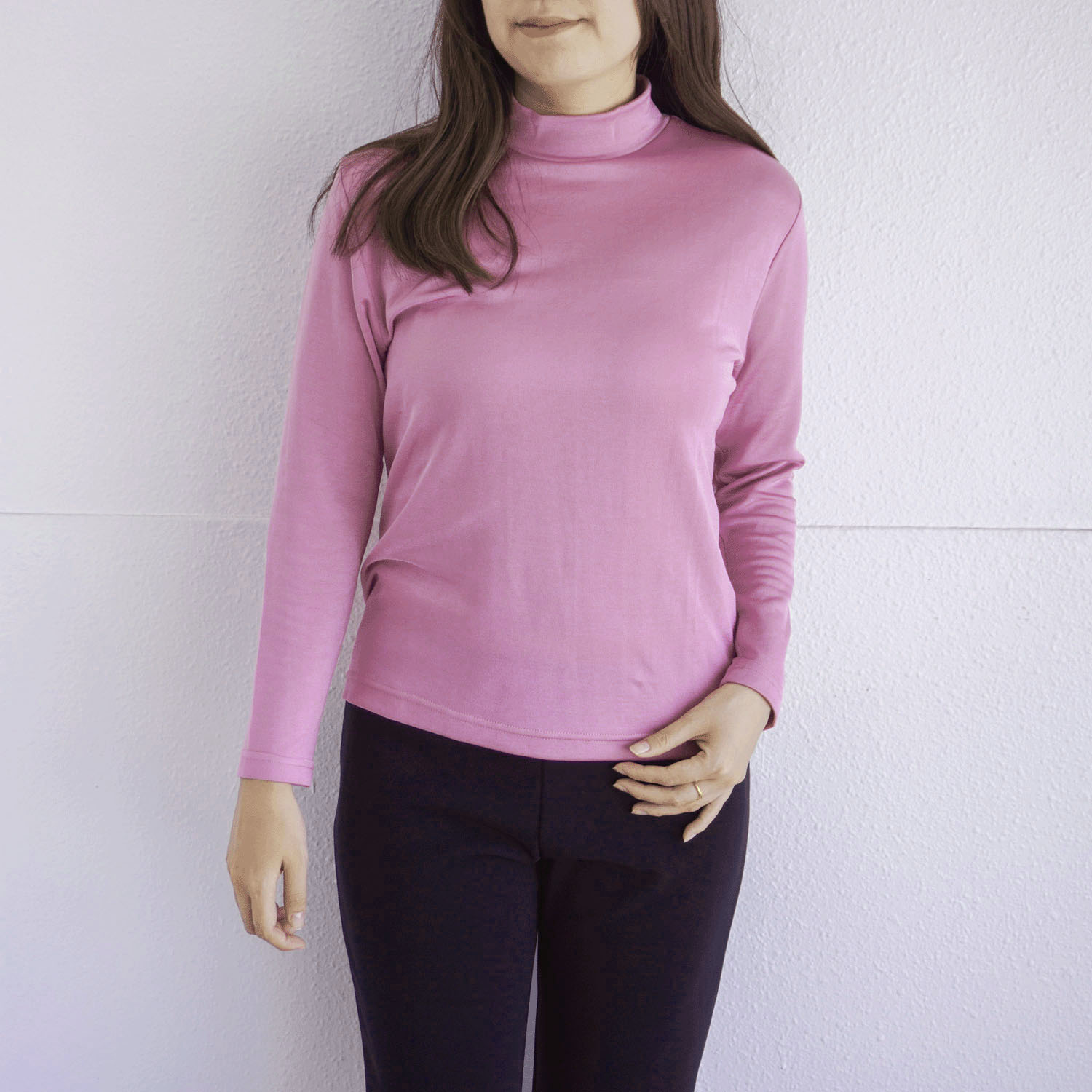 ジョワイユ 裏綿ハイネックTシャツ M・L - 画像13