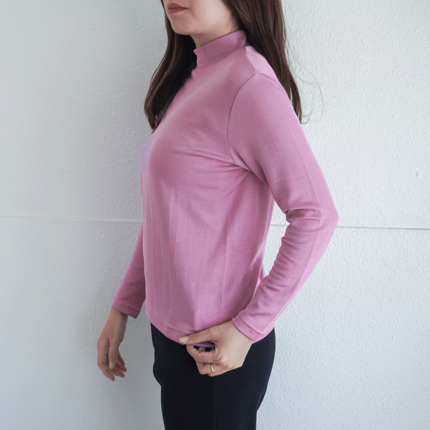 ジョワイユ 裏綿ハイネックTシャツ M・L - 画像14