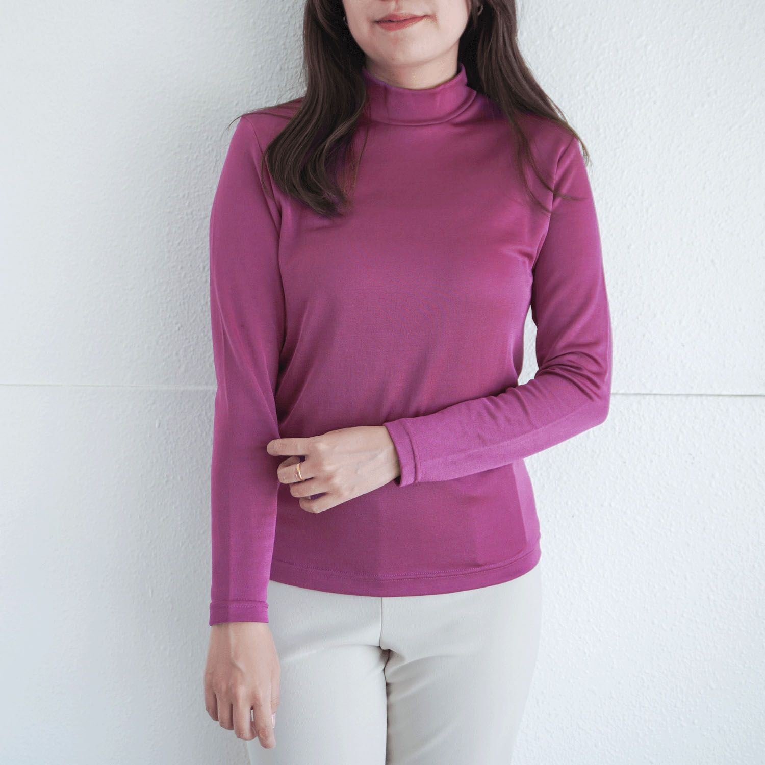 ジョワイユ 裏綿ハイネックTシャツ M・L - 画像23