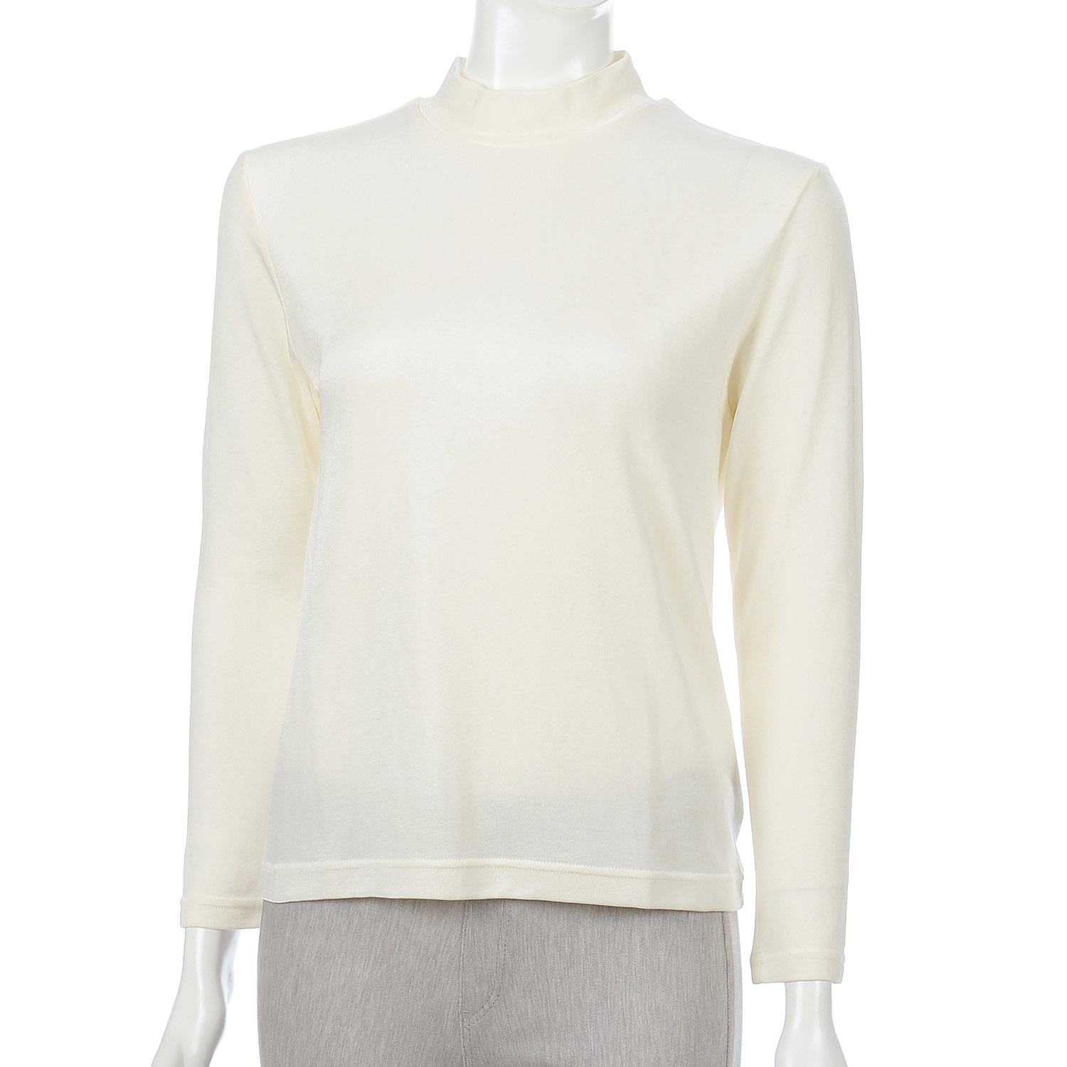 ジョワイユ 裏綿ハイネックTシャツ M・L - 画像8