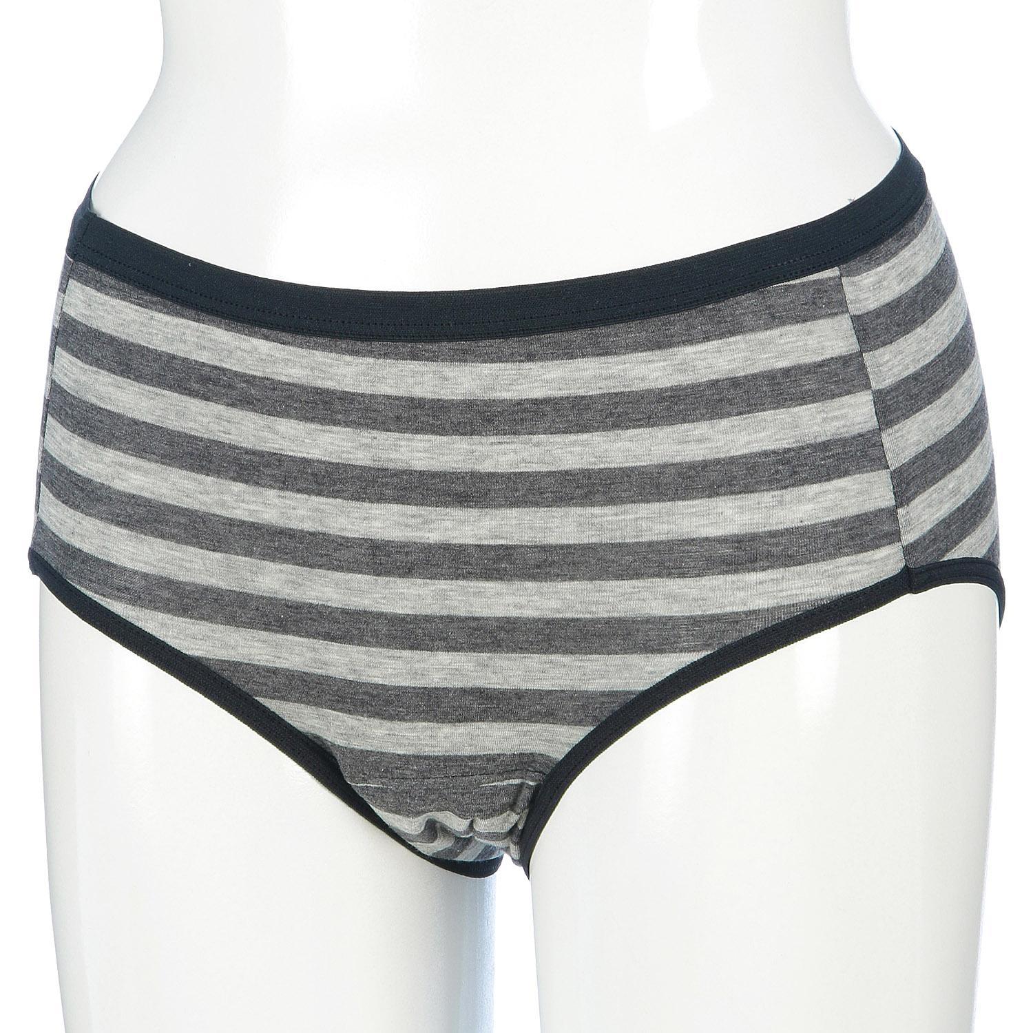 デイ用吸水ボーダー3Pショーツ - 画像3