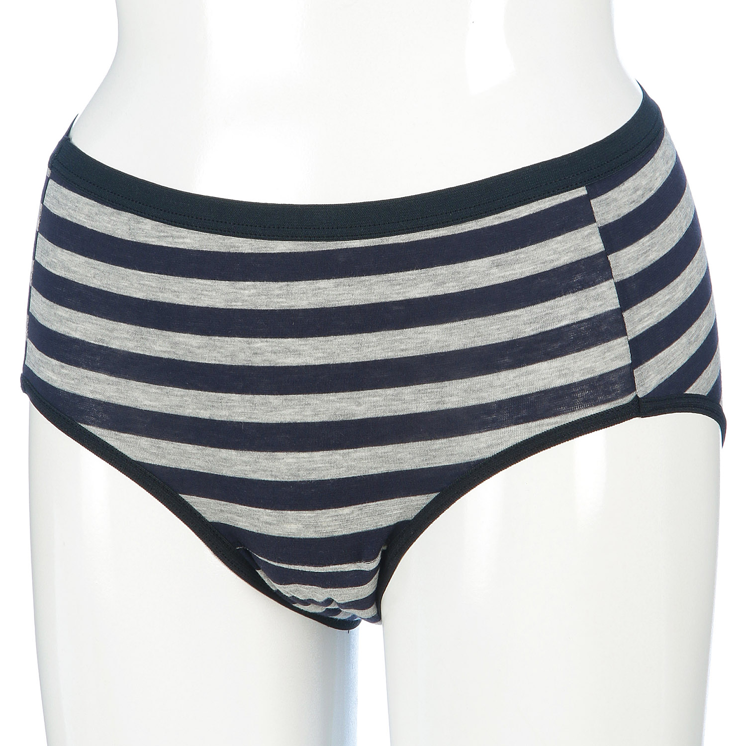 デイ用吸水ボーダー3Pショーツ - 画像5