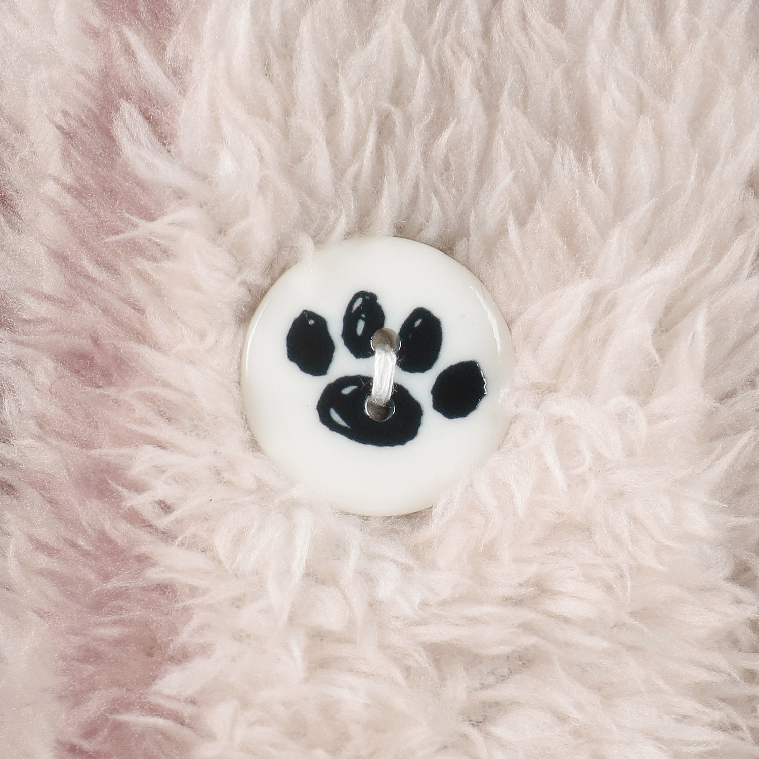 スヌーピー ふわもこ チェック柄スタンド衿ショート丈くるまろん - 画像4