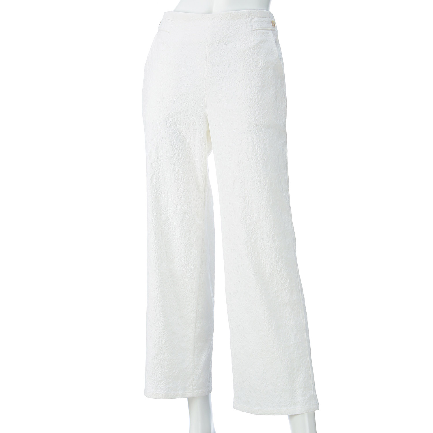 グルカワイドフラワージャガードパンツ - 画像5