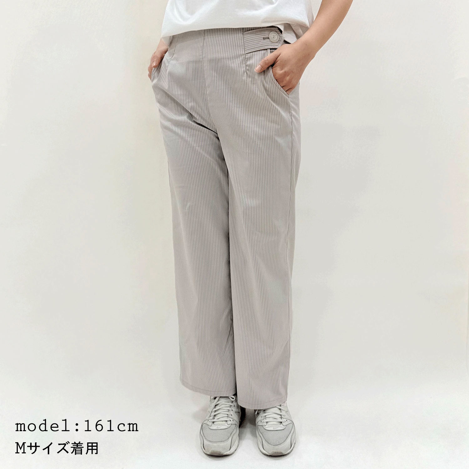 【新色追加】グルカワイドドビーストライプパンツ - 画像1