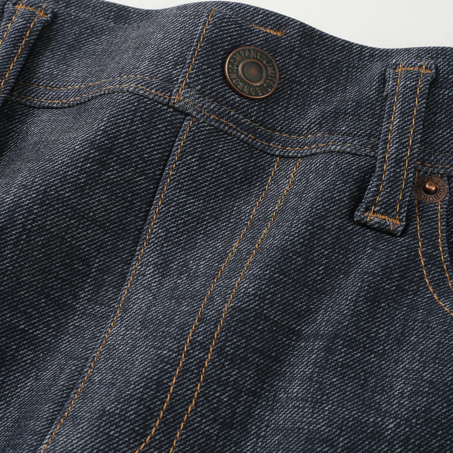 210ボブソン デニムハイテンションストレートパンツ - 画像13