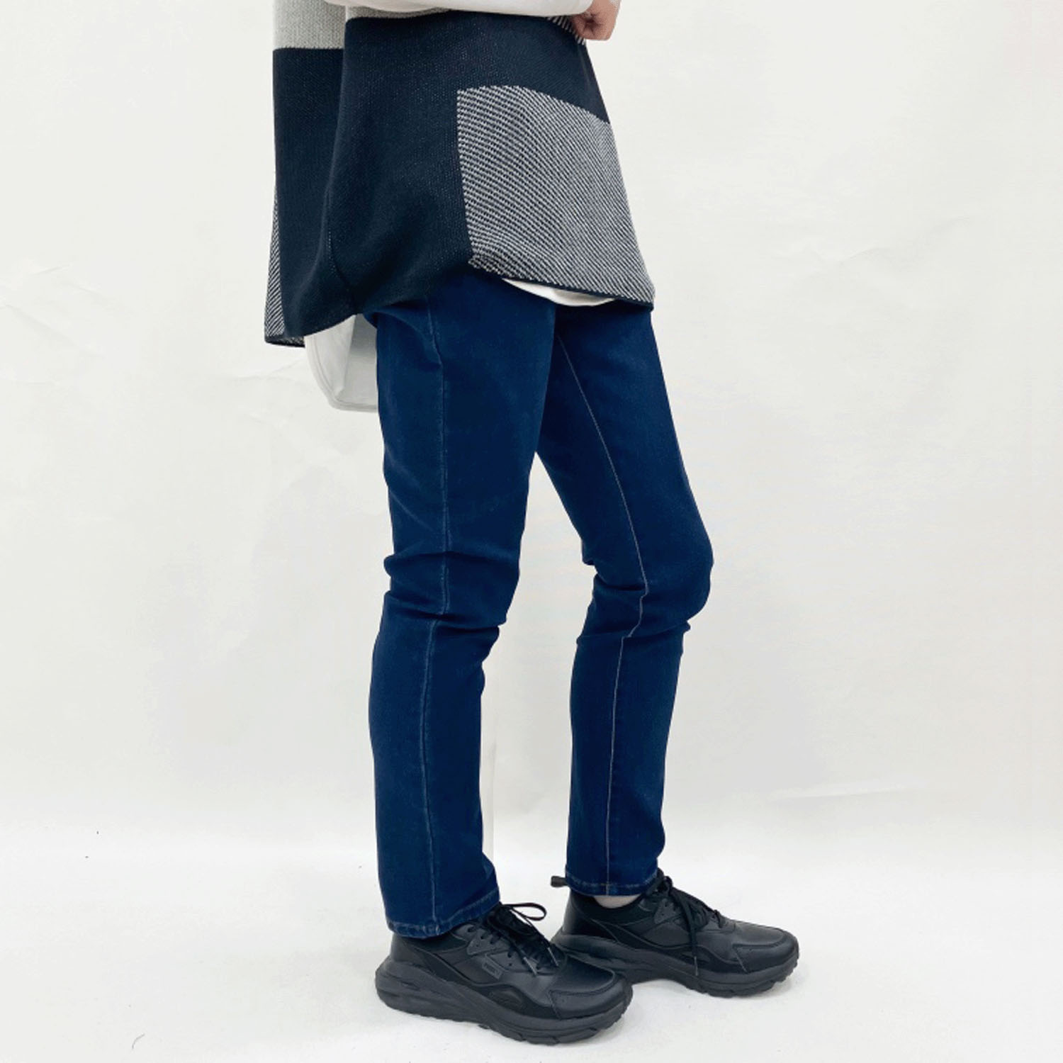 【お取り寄せ】New York Stars BOBSON ニットデニムスキニーパンツ - 画像11