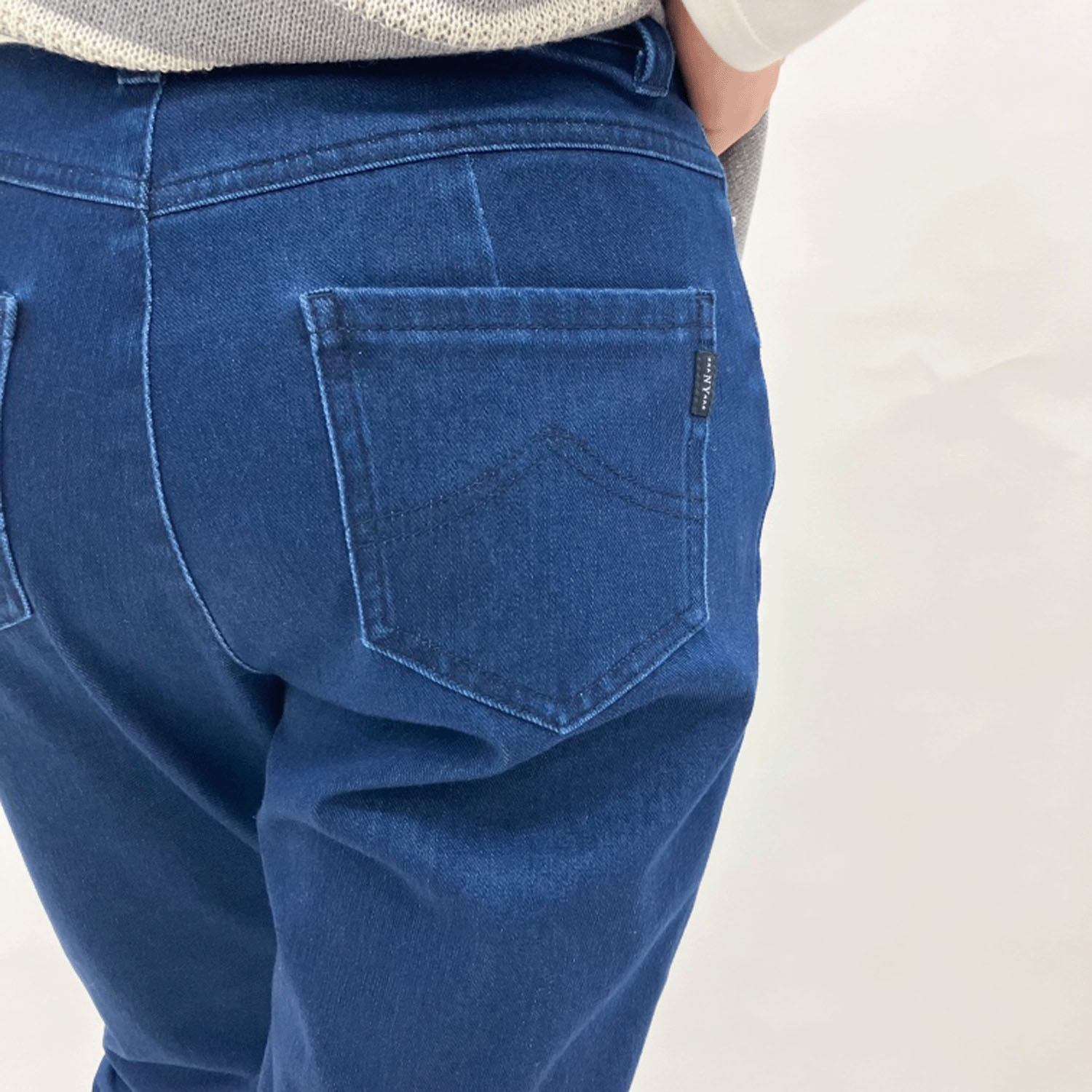 【お取り寄せ】New York Stars BOBSON ニットデニムスキニーパンツ - 画像7