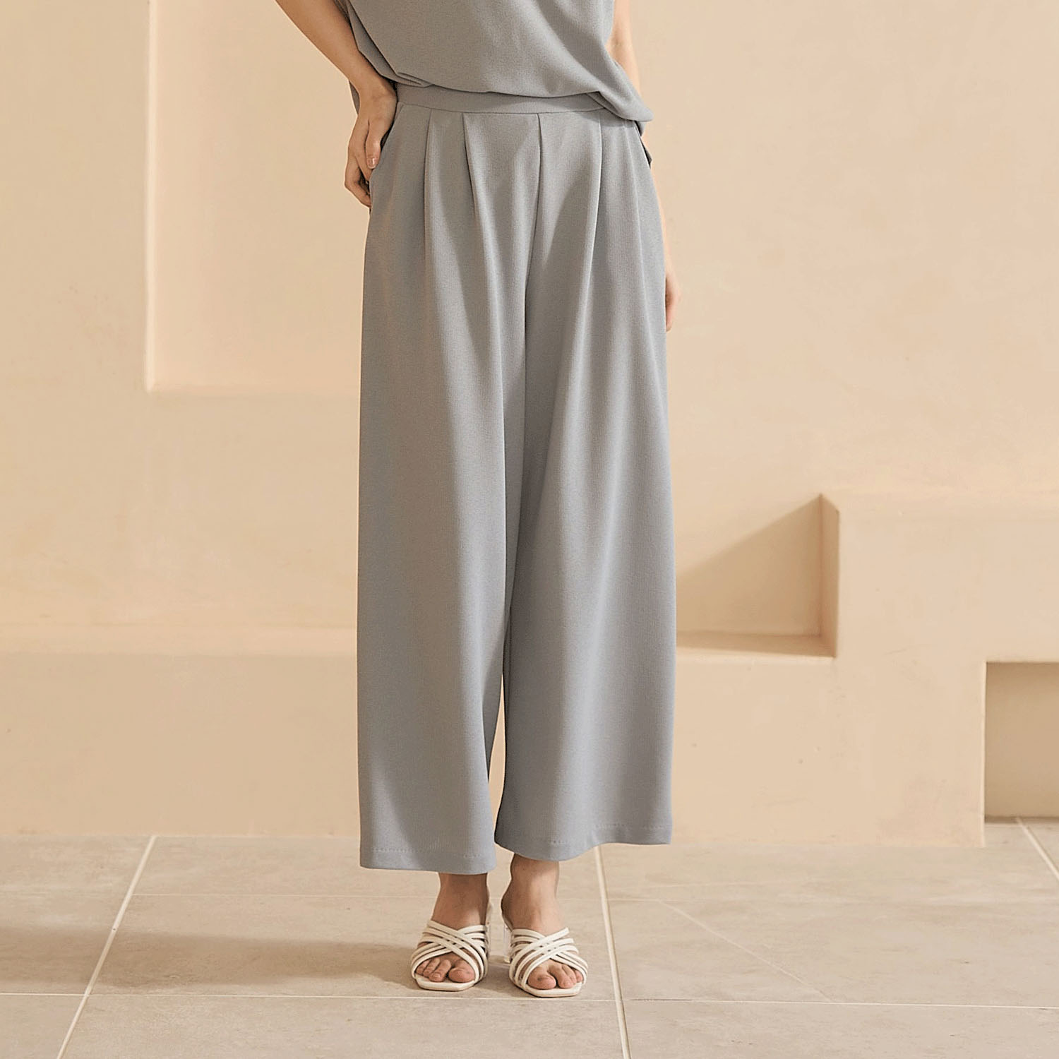 Reginetta 凉しやドライワッフル・タックワイド - 画像2