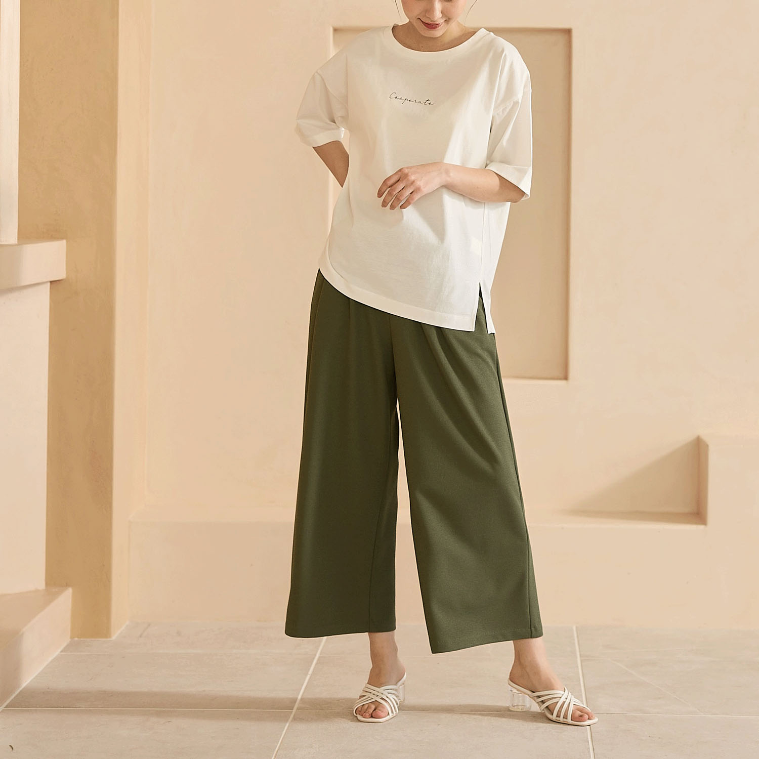 Reginetta 凉しやドライワッフル・タックワイド - 画像9