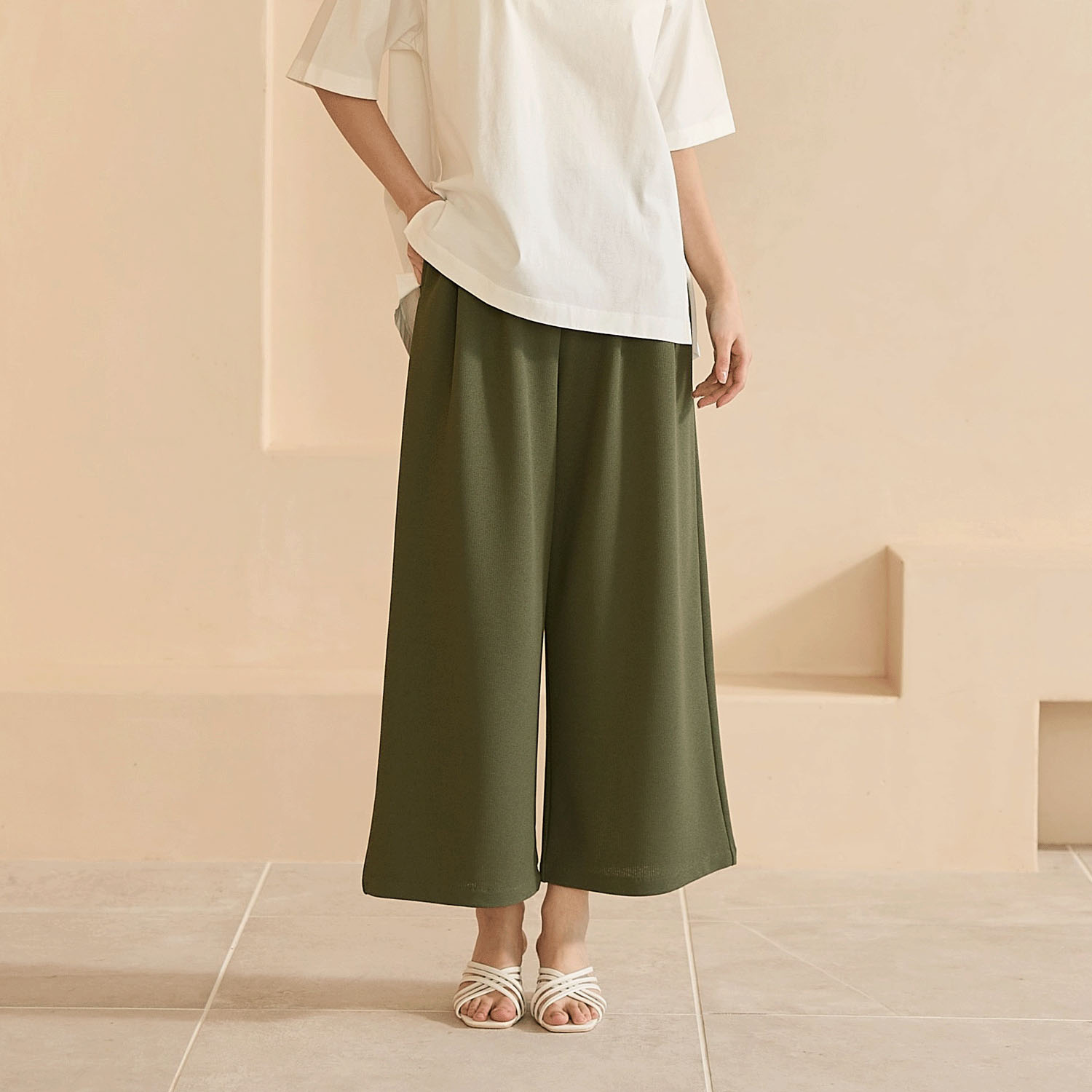 Reginetta 凉しやドライワッフル・タックワイド - 画像1