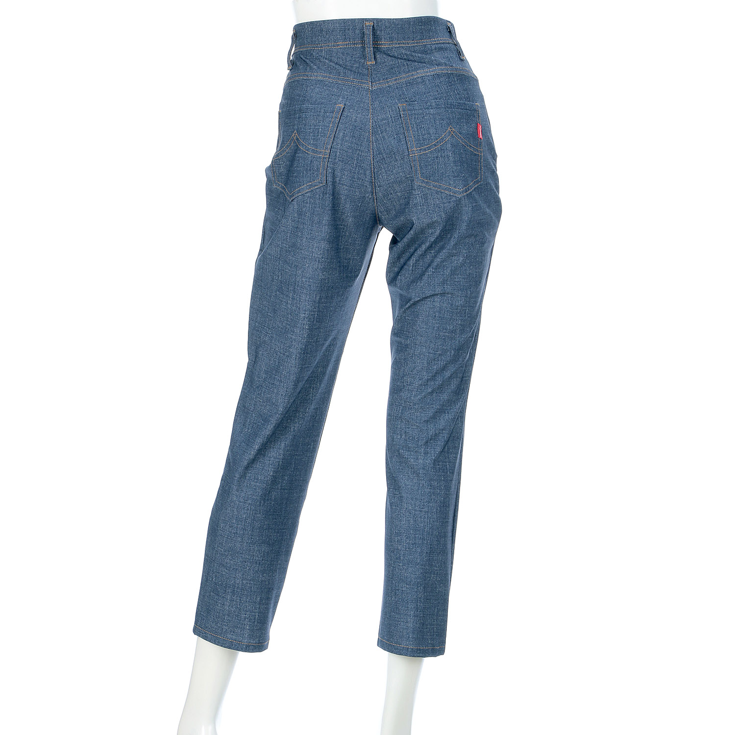 210ボブソン デニムプリントサマーハイテンションアンクルテーパード - 画像12